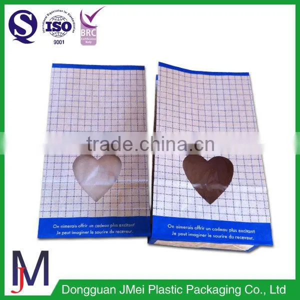 China Hot Sale on 25kg White Kraft Paper Bags for Food/standing Gueest Bag for Clothes photo-4