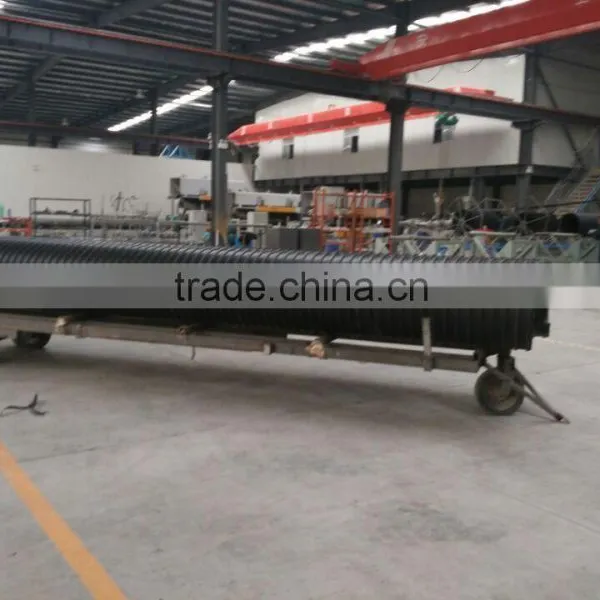 Hot Sale Metal Reinforced HDPE Corrugated Drainage Pipe photo-6