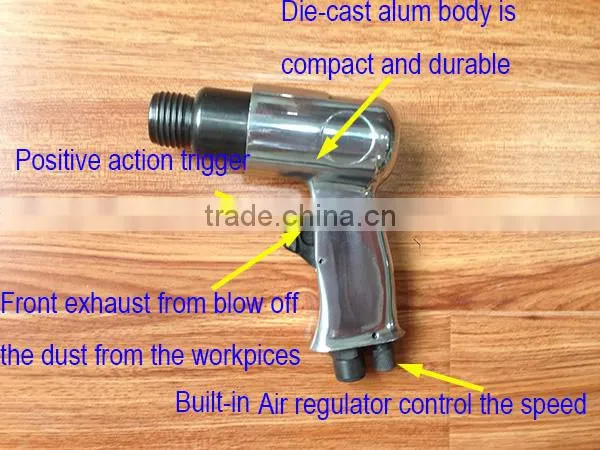 2in1 Pistol Air Needle Scaler and Air Hammer Kit NV-1069 photo-2