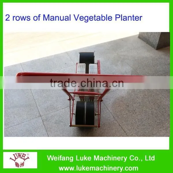 Two Rows of Manual Vegetable Seeder Machine photo-3