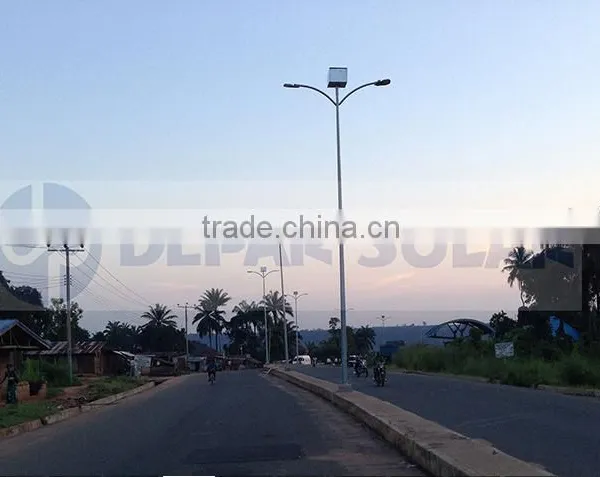 6m Polygon Solar Street Light Pole -hot Dip Galvanized Lamp Post, Lamp Column photo-5