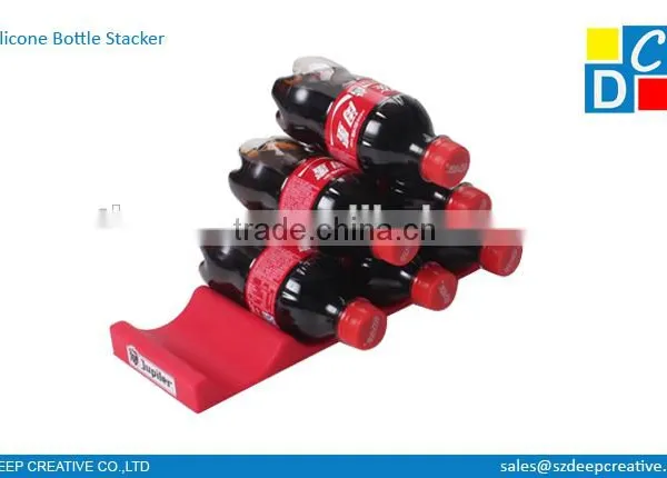 Silicone Antislip Bottle Stacker, Bottle Mat, Bottle Stacker,can Stacker photo-2