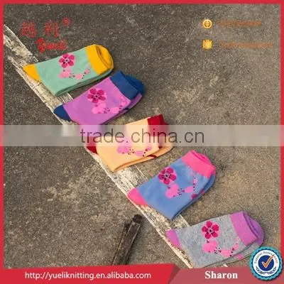 Custom Sock Packaging Korea Sock Knitting Machine Little Flower Sock photo-3