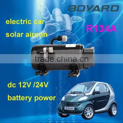 R134a Electric Automotive Air Conditioning Compressor for dc 12v Aire Acondicionado Portable for Agriculture Machine Cab