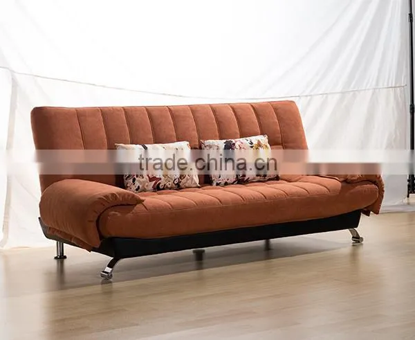 2016 Direct Factory Supplying High Quality Modern Design Green Fabric Sofa Bed for Living Room Furniture photo-3