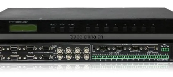 Home Automation Control System Programmable Central Controller 10 Inch Wired/RF Touch Panel 64*16 Matrix Switch photo-3