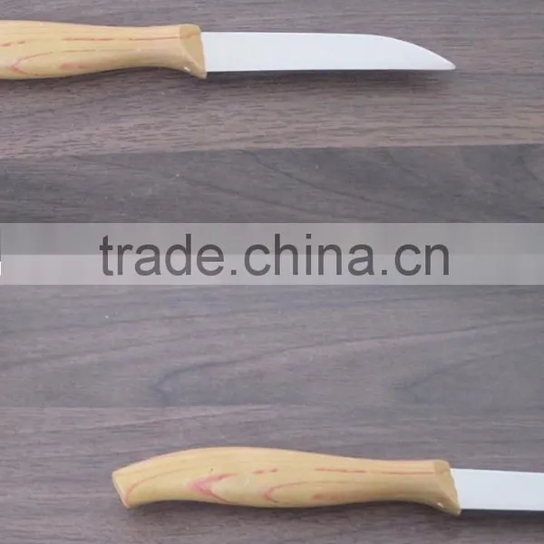 New 2pcs/set Paring Fruit Vegetable Utility4" Kitchen Ceramic Knife Sets + Peeler Light Green P10 photo-3