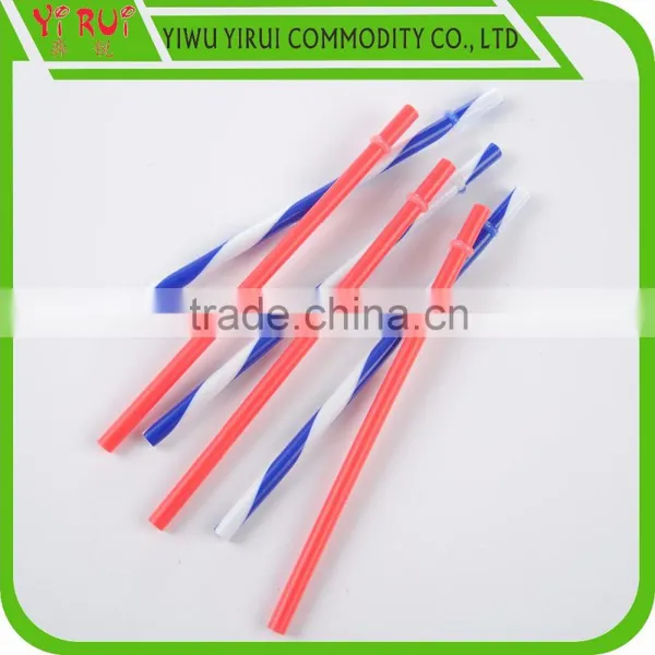 Different Colors Pattern Stripes Drinking Straws photo-2