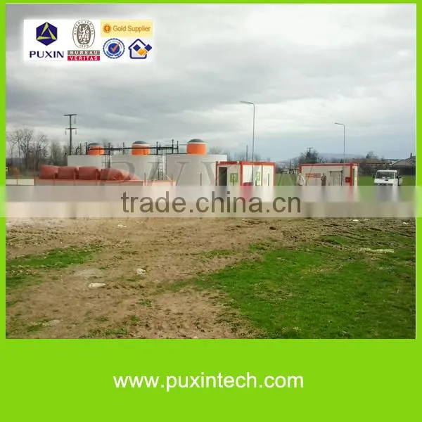 PUXIN Biogas Electricity Plants With Gas Generator for Food Waste Treatment photo-6