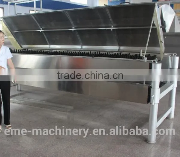High Quality Poultry Slaughterhouse Equipment Horizontal Type Poultry Plucking Machine Butcher Equipment of Chicken Slaughter photo-4