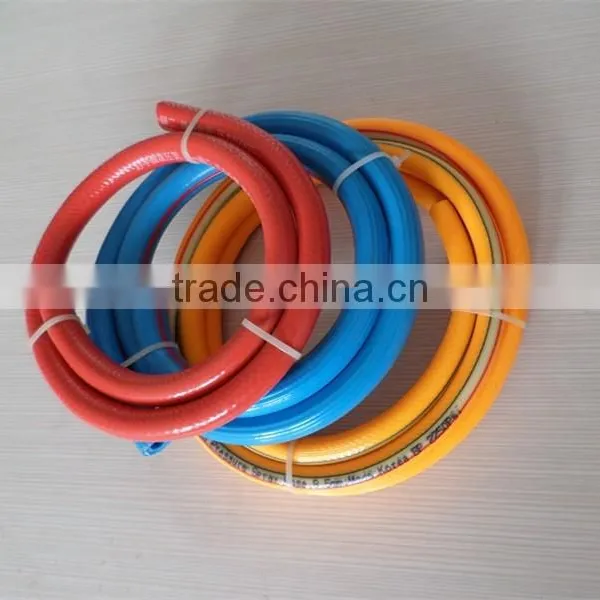 High Quality Reinforce Braided Flexible Garden PVC Spray Hose photo-3