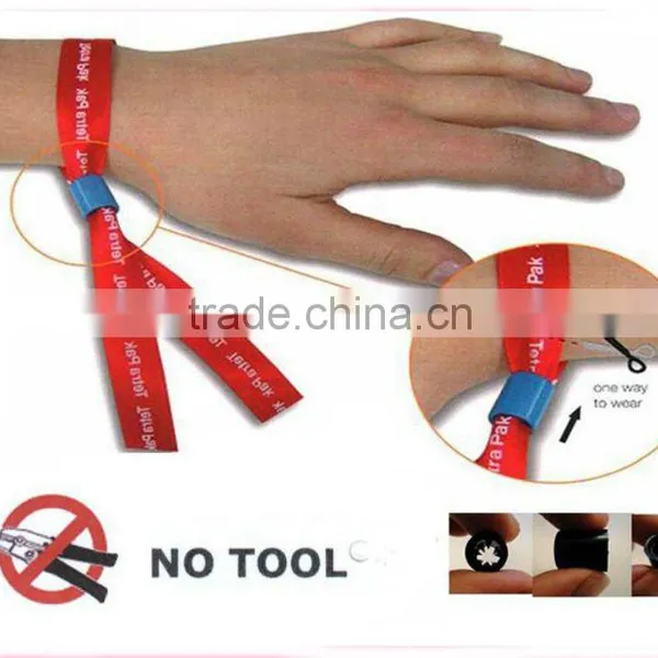 Access Control Ticket Festival MIFARE Ultralight Rfid Woven Fabric Event Wristbands photo-6