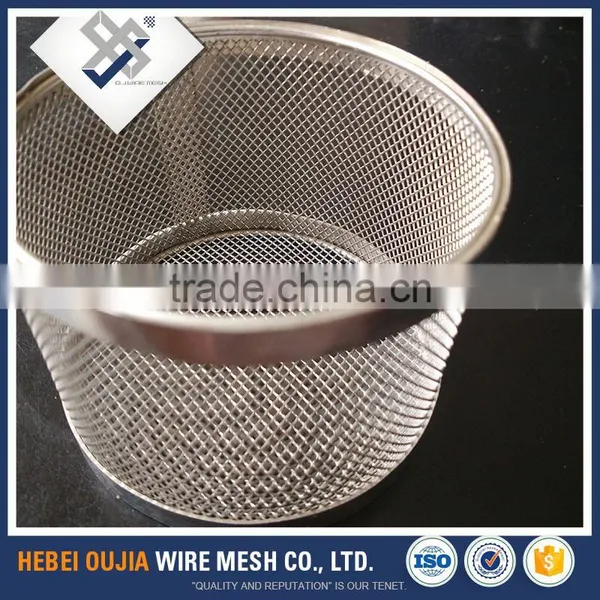 Galvanzied Vegetable Stainless Steel Wire Mesh Basket photo-3