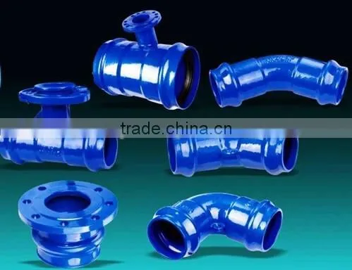 Ductile Iron Casting Pipe Bend With Flange photo-4