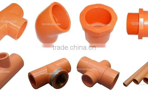CPVC Fire Sprinkler System Industry Pipe and Fittings Tee ASTM F439 SCH80 for Water photo-6