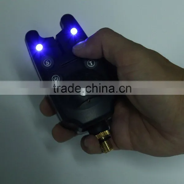 2 LEDs Adjustable Water Resistant Sensitivity Fishing Tone Volume Bite Alert Alarm photo-6