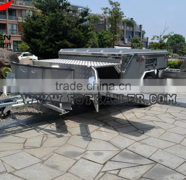 New Hard Floor Camper Trailer With Tent for Sale photo-3