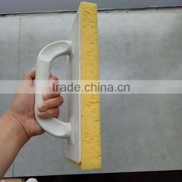 High Quality ABS Handle Sponge Blade Wood Float Trowel photo-3