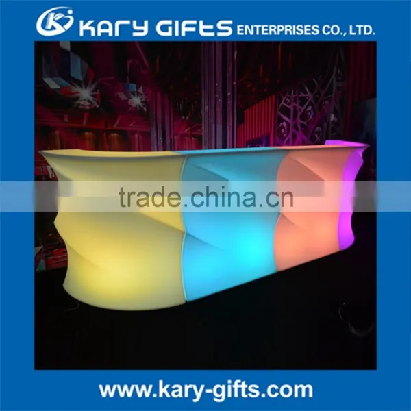 Commercial LED Plastic Bar Counters / Outdoor Movable Bar Counter photo-6