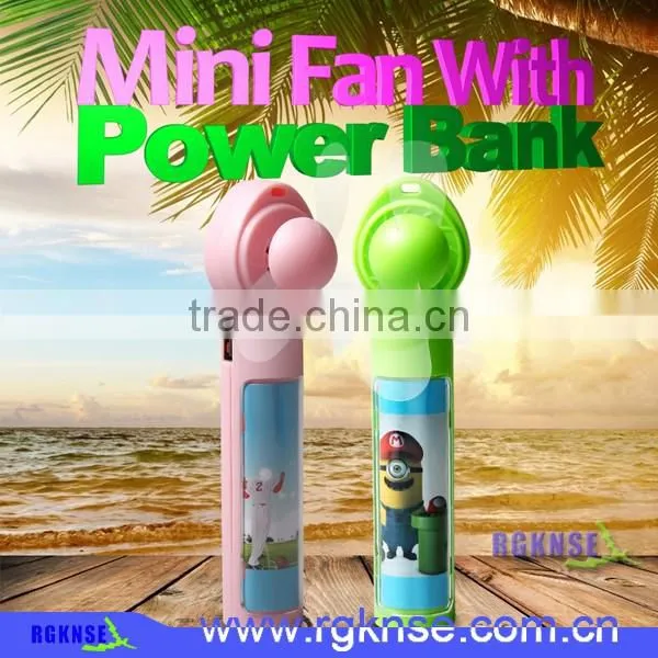 Summer Hot Mini Fan, Mini Fan With Power Bank, Rechargeble and Convenient photo-6