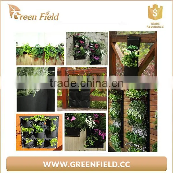 Wall Hanging Planter Vertical Felt Garden Plant Grow Container Bags Indoor Outdoor photo-4