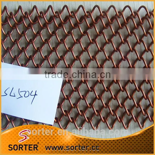 Metal Coil Drapery Curtain Wall Backdrops Wire Mesh photo-2