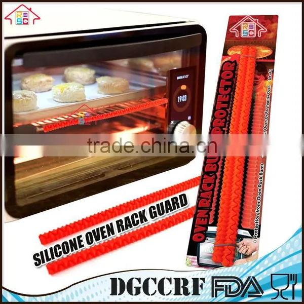 NBRSC Heat Resistant Silicone Oven Rack Guards Prevent Nasty Burns and Scars photo-3