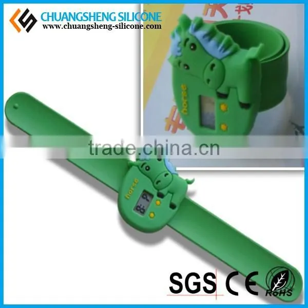 Customized Production Wholesale Price Cute Animal Silicone Bracelet photo-4