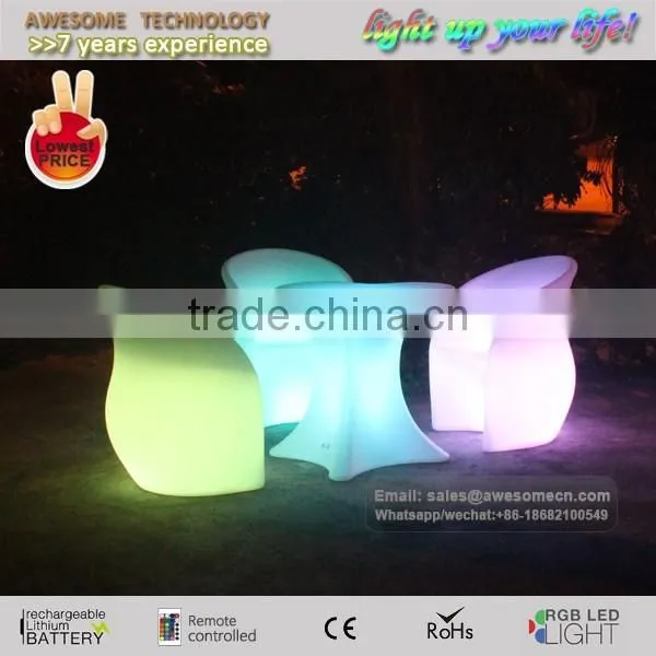 New Event Idear Outdoor Coloring Plastic Table Chair for Modern Events (TP117) photo-6