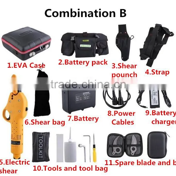 Wholesale Portable Battery Pruning Shears With High Carbon Steel Blade photo-2