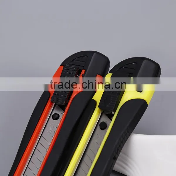 Hot Sale 18mm Utility Knife High Quality Tool Knife Fixed Blade Knife 2 Colors Student Psc Tool Knife photo-2
