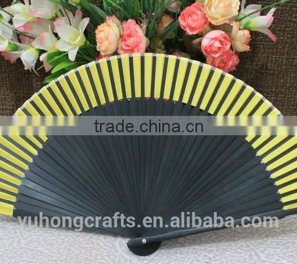 Hot Selling Factory Hand Folding Silk Fan photo-3