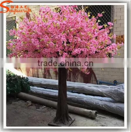 Songtao Supplier Hot Sale Mini Plastic Cherry Blossoms Trees Decoration Tree photo-2