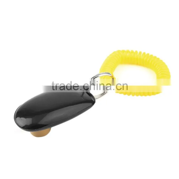Pet Click Clicker Training Trainer Aid Wrist Pets Dog Supplies Dog Trainnings Dog Traning Tools Plastic Products Free Shipping photo-3