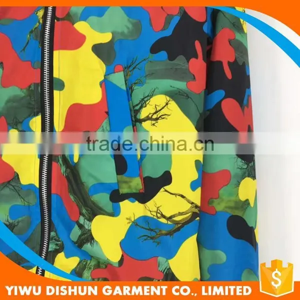 Mens Fashion Camouflage All Over Print Sublimation Jackets photo-4