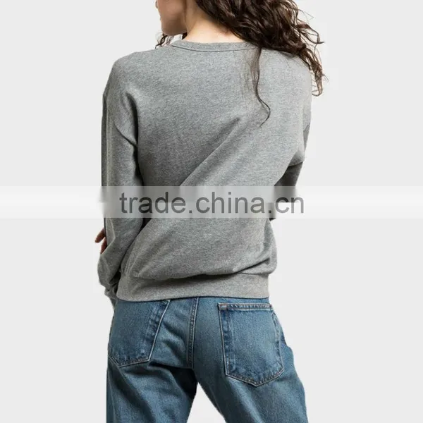 Women Wear Hoodies Long Sleeve Crew Neck Ladies Hoodies photo-2