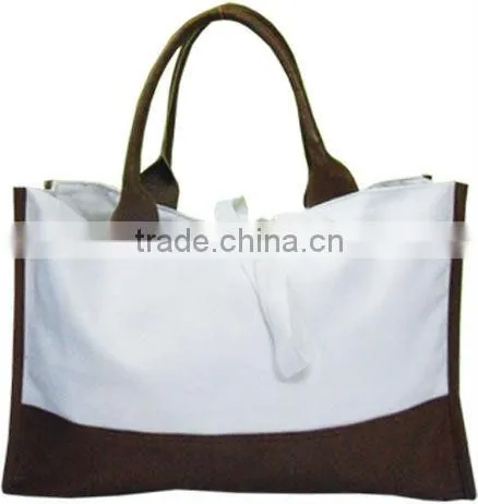 Leather Canvas Tote Bags photo-2