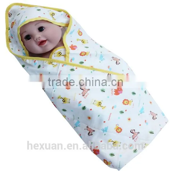 OEM Factory or 10 Stocked Designs Baby Muslin Towel /Baby Swaddle Blanket photo-2