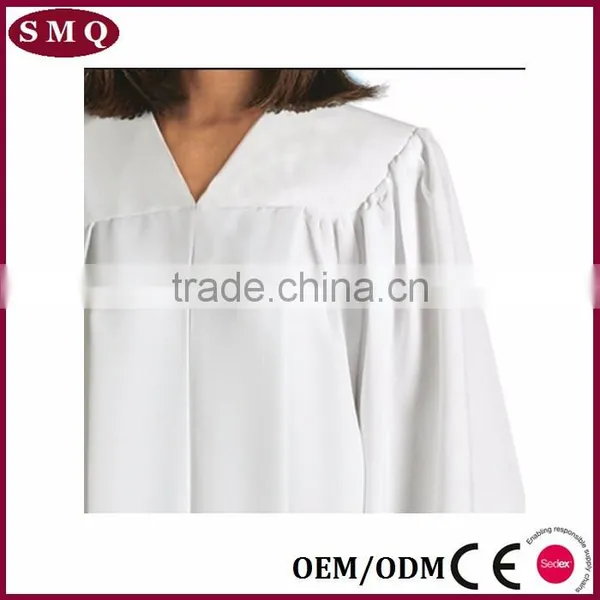 White Cheap Doctoral Clergy Robes photo-4
