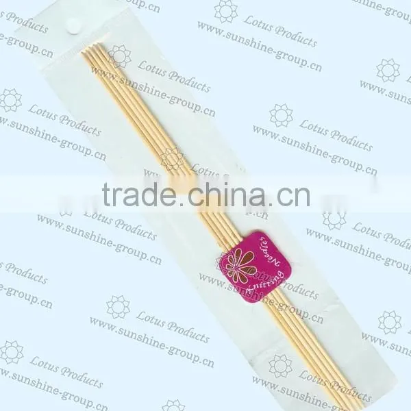 Bamboo Sock Knitting Needle Double Point Knitting Needle With Blister Card photo-4