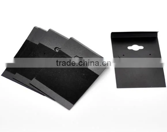 Wholesale Black Ear Hooks Earring Plastic Display Cards photo-3