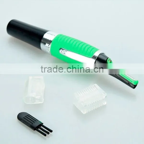 New Multifunction MicroT Personal Build In LED Light Hair Ear Eyebrow Sideburns Shaver Electric Nose Trimmer photo-3