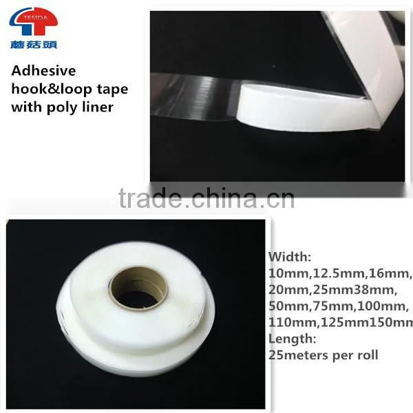 Black/White Colour Nylon Hook and Loop Tape With AZO Free photo-6