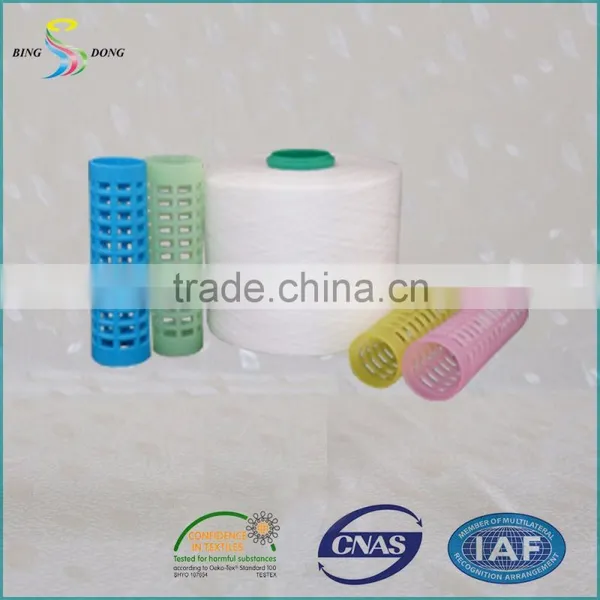 50S/3 100% Raw White Polyester Spun Yarn photo-5