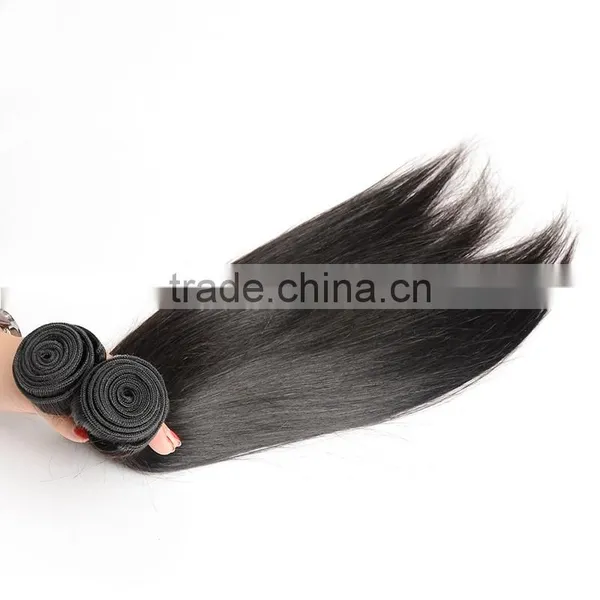Top Selling China Suppliers Unprocessed Real Brazilian Hair , Straight Hair photo-4