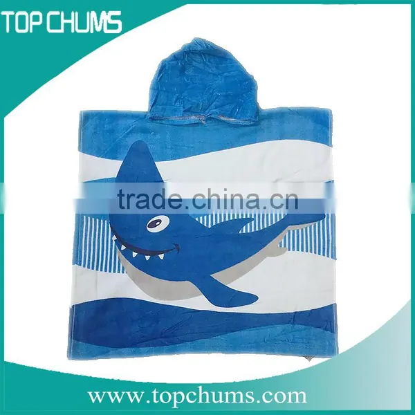 Wholesale Adult Kids Bath Poncho Animal Baby Hooded Towel photo-6