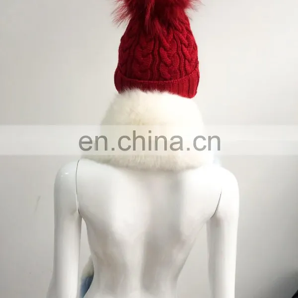 2017 Custom New Design Fashion Real Fox Fur Korean Scarf photo-5