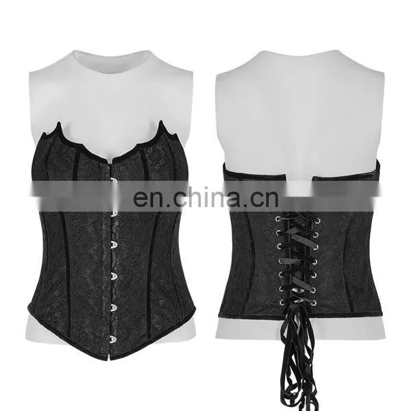 Y-779 Gothic Bat Overbust Corset by Punk Rave photo-5