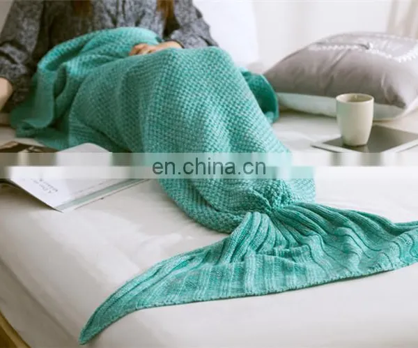 Warm Mermaid Tail Promotional Gift Blanket 2017 Hot Selling in Europe for Girlfriend photo-6