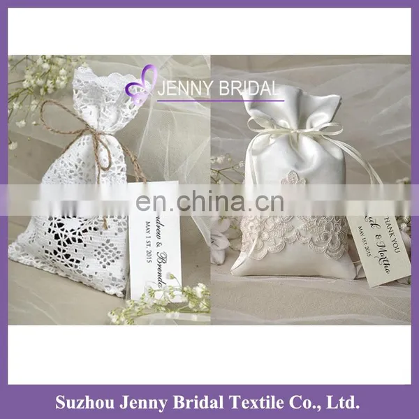 BAG004 Burlap Bags Wholesale Burlap Gift Bags Candy Flowers Bag photo-3